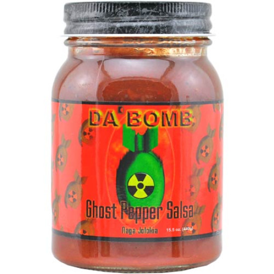 Καυτερή Σάλτσα "Da Bomb Ghost Pepper" - 440 γρ