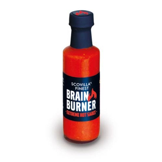 Υπερκαυτερή Σάλτσα "Brain Burner" - 100ml Υπερκαυτερή Σάλτσα "Brain Burner" - 100ml