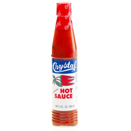 Crystal Hot Sauce - Καυτερή Σάλτσα με Πιπεριές Cayenne - 88ml