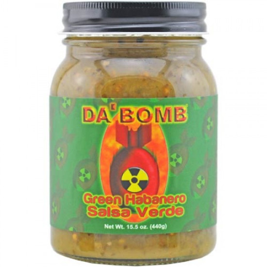 Καυτερή Σάλτσα "Da Bomb Green Habanero Salsa Verde" - 440 γρ