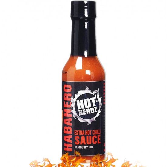 Καυτερή Σάλτσα με Habanero Hot Headz 148ml