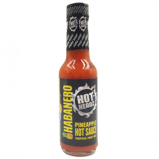 Hot Headz Καυτερή Σάλτσα με Habanero και Ανανά! - 148ml