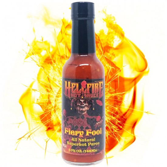 Hellfire Υπερκαυτερή Σάλτσα - Fiery Fool - 148ml