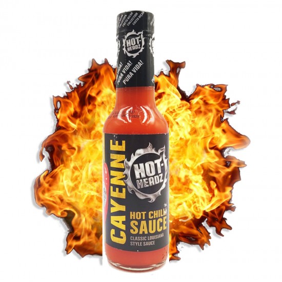 Hot Headz Cayenne Pepper Sauce - 148ml