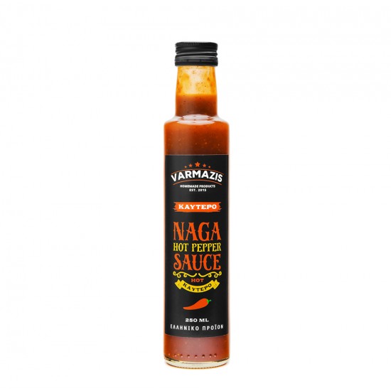 Naga Hot Pepper Sauce - Καυτερή Ελληνική σάλτσα - 250ml