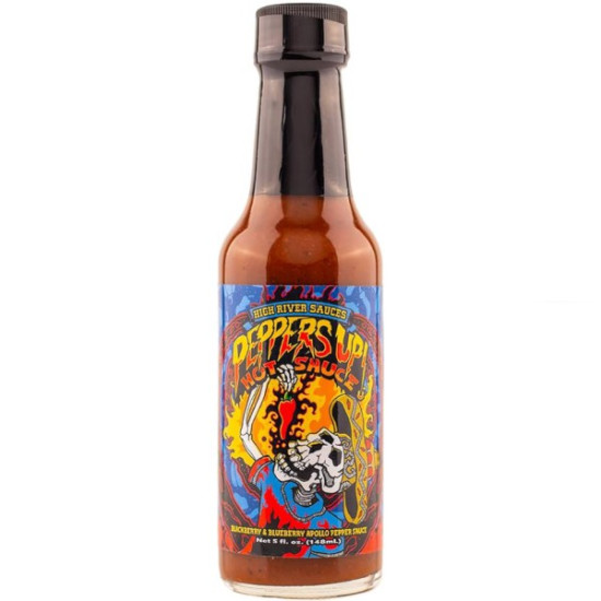 Peppers Up Blackberry & Blueberry Hot Sauce - 148ml