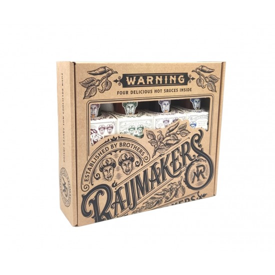 Raijmakers Heetmakers Giftpack 4 καυτερές σάλτσες 