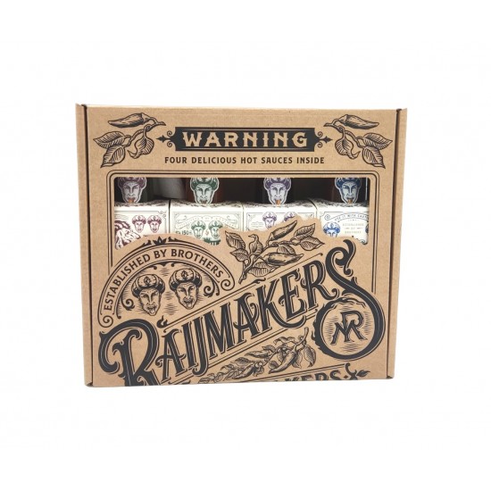 Raijmakers Heetmakers Giftpack 4 καυτερές σάλτσες 