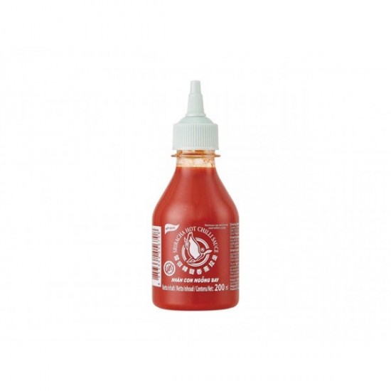 Sriracha Σαλτσα Καυτερή με σκόρδο Χωρίς MSG 200ml