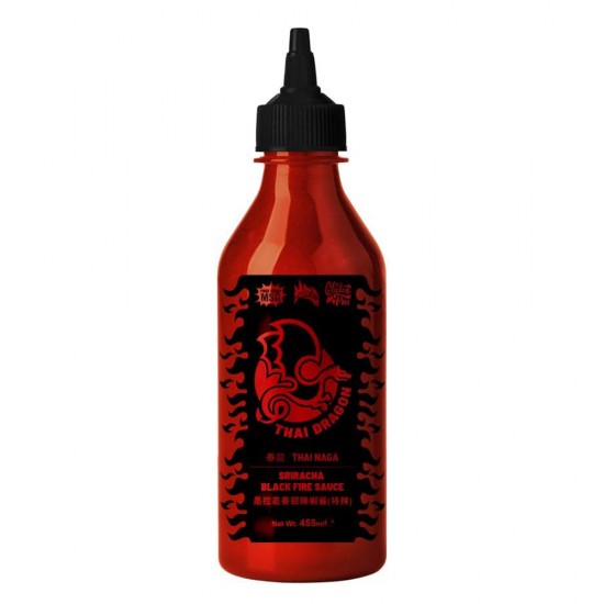 Thai Dragon Sriracha Black Fire Sauce - 455ml