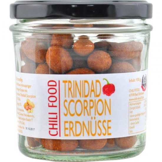 Trinidad Scorpion Chili Peanuts - 150γρ Trinidad Scorpion Chili Peanuts - 150γρ