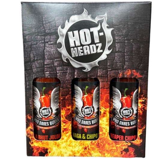 Who Dares Burns FIREPOWER PACK! Υπερκαυτερό Πακέτο Δώρου Hot- Headz!