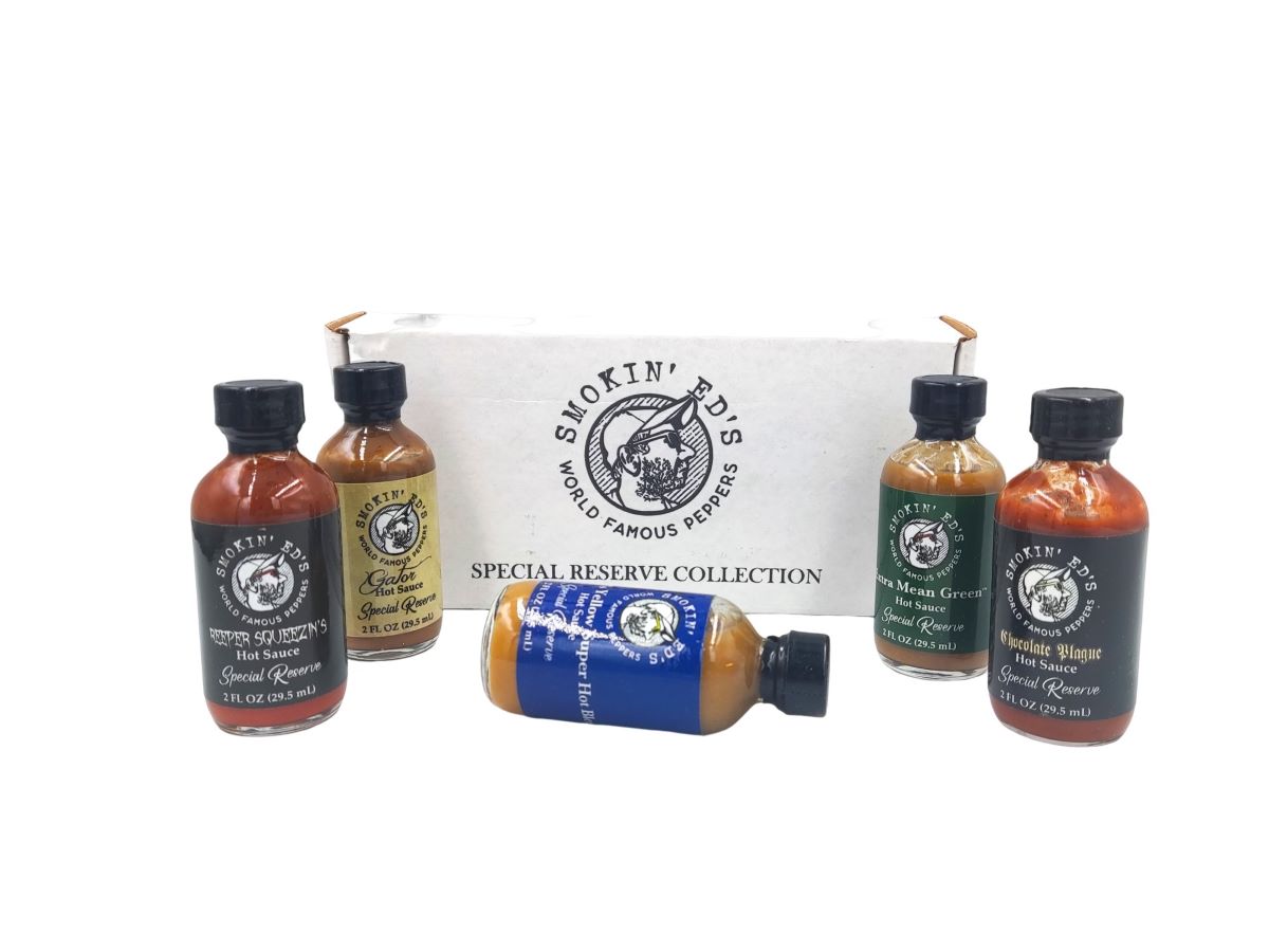 Smoking Ed's Super Hot Gift Set - Υπερκαυτερές σάλτσες + Pepper X! - Image 2