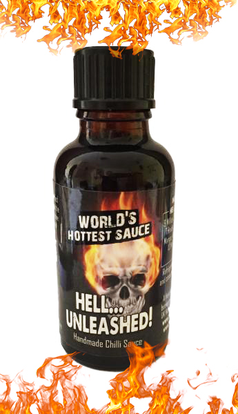 Η Πιο Καυτερή Σάλτσα Στον Κόσμο - Hell Unleashed! 30ml