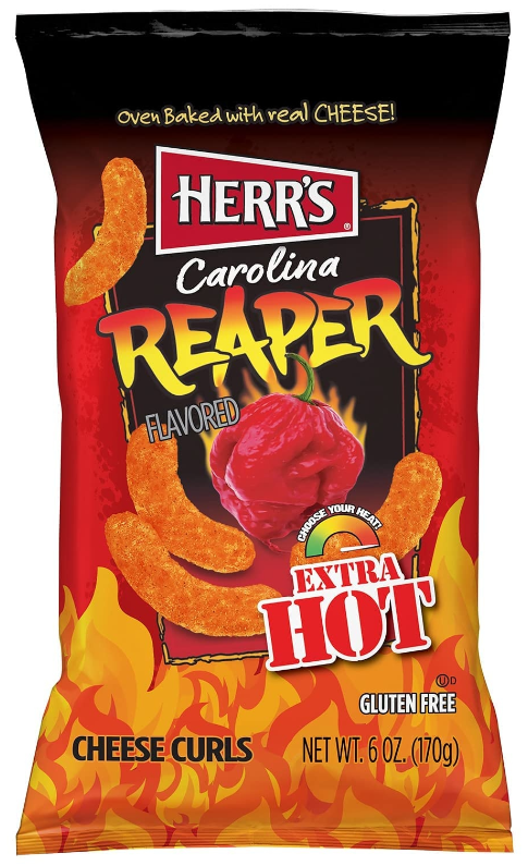 Γαριδάκια Herr's Carolina Reaper 28γρ.