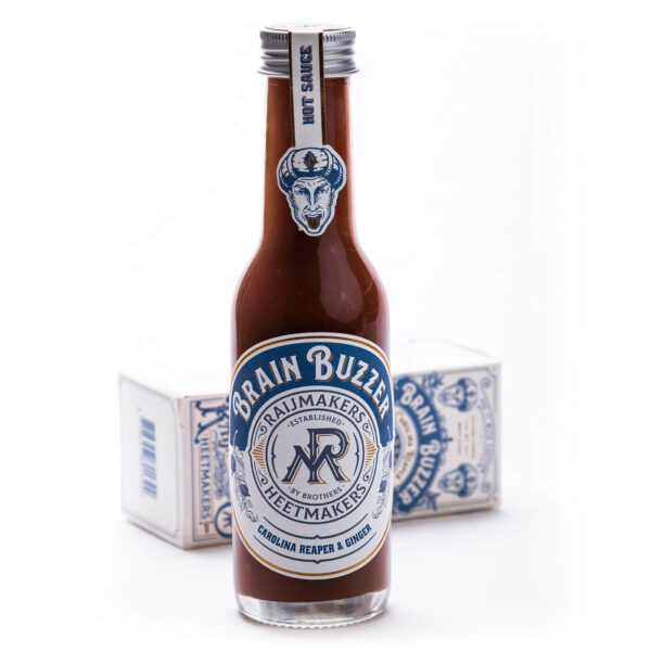 Raijmakers Heetmakers Brain Buzzer Carolina Reaper & Ginger - 150ml - Image 2