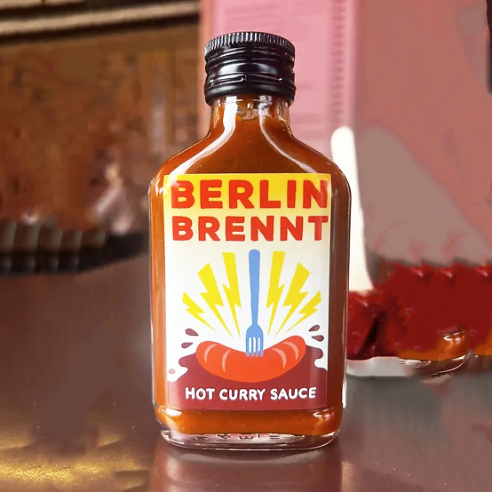 Berlin Brennt - Καυτερή Σάλτσα με Κάρυ 100ml