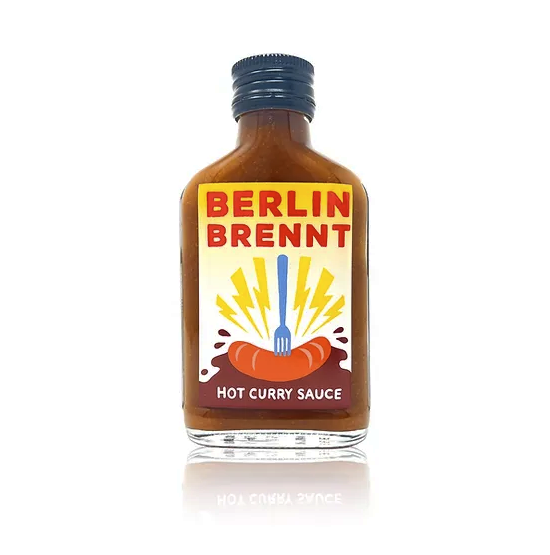Berlin Brennt - Καυτερή Σάλτσα με Κάρυ 100ml - Image 2