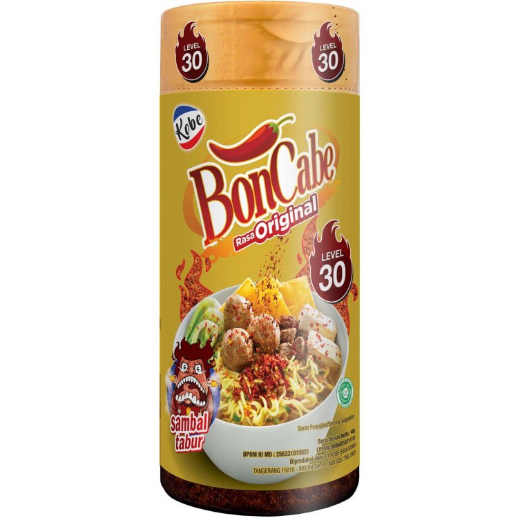 Bon Cabe Υπερκαυτερό Πιπέρι Sambal Level 30 - 40γρ.