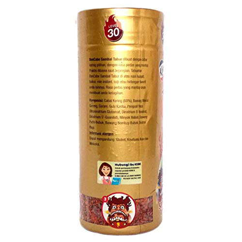 Bon Cabe Υπερκαυτερό Πιπέρι Sambal Level 30 - 40γρ. - Image 2