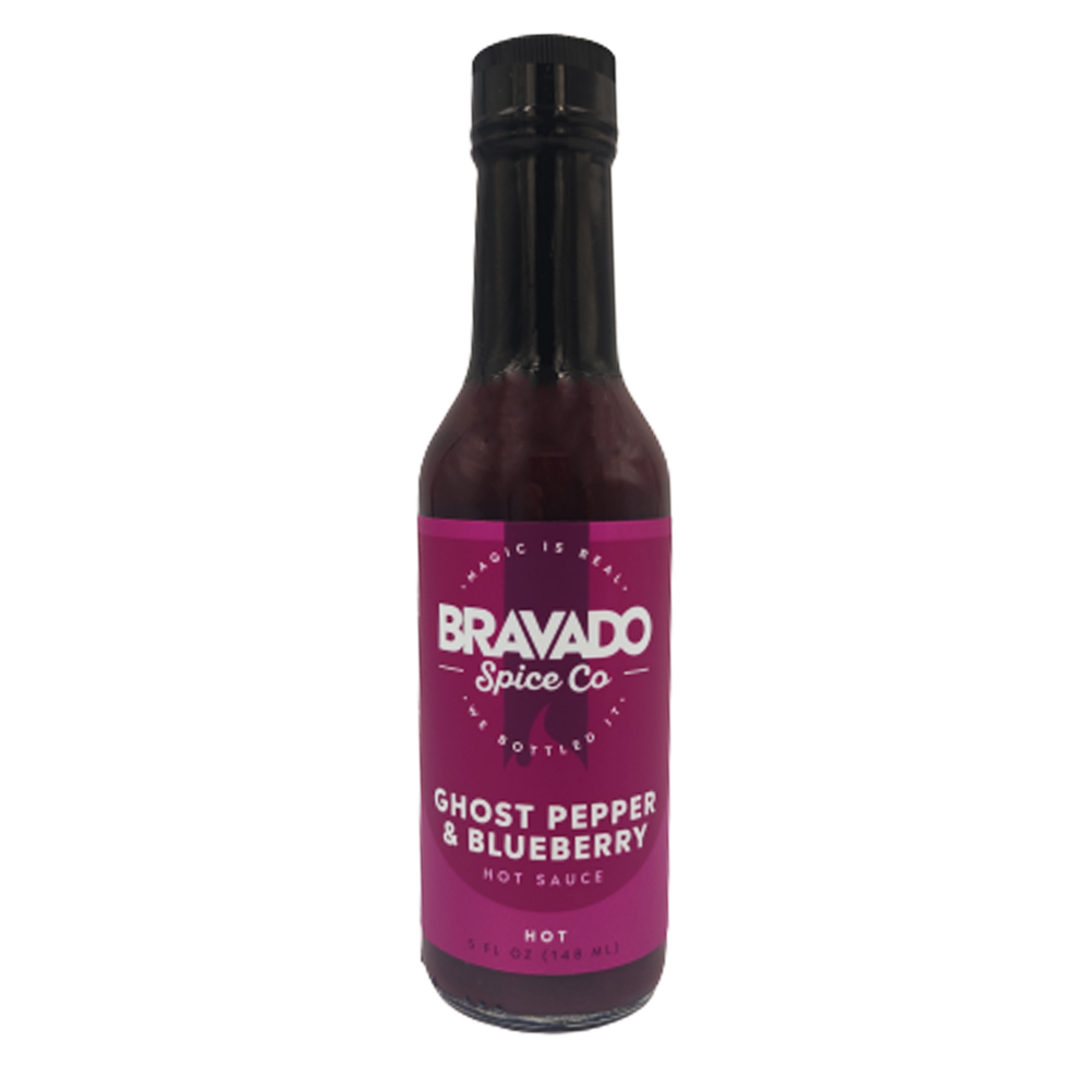 Bravado Εκπληκτική σάλτσα με blueberry και Ghost Pepper!