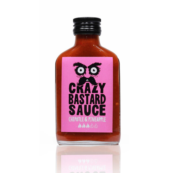 Crazy Bastard Sauce με Chipotle και Ανανά! 100ml - Image 3