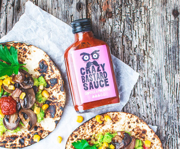 Crazy Bastard Sauce με Chipotle και Ανανά! 100ml - Image 2