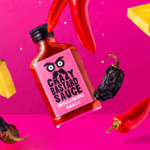 Crazy Bastard Sauce με Chipotle και Ανανά! 100ml