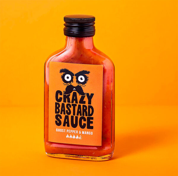 Crazy Bastard Sauce με Ghost Pepper και Μάνγκο! 100ml