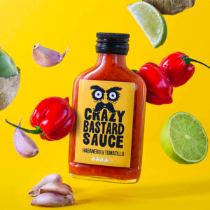 Crazy Bastard Sauce με Habanero και Tomatillo! 100ml