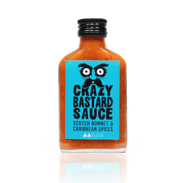 Crazy Bastard Sauce με Scotch Bonnet και Μπαχαρικά καραϊβικής! 100ml - Image 3