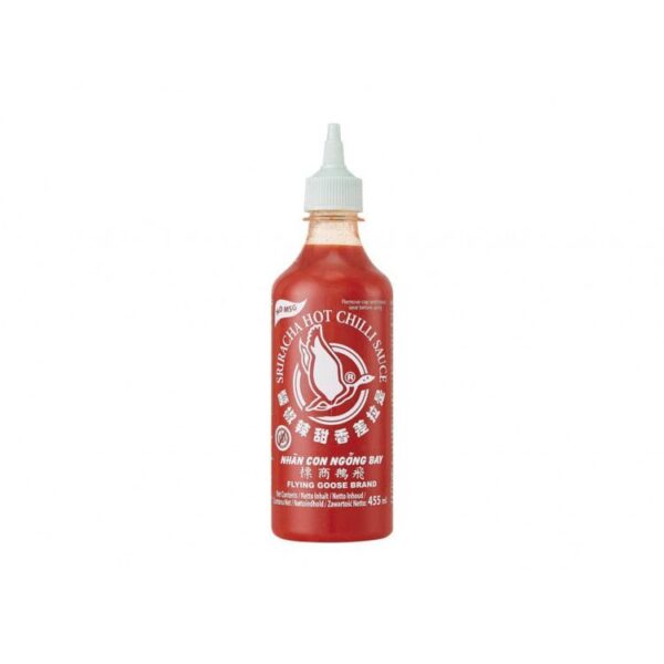 Sriracha Σαλτσα Καυτερή με σκόρδο Χωρίς MSG 455ml