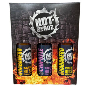 Πακέτο Φρουτένιων Καυτερών Σαλτσών - Fruity HOT Pack Hot Headz!