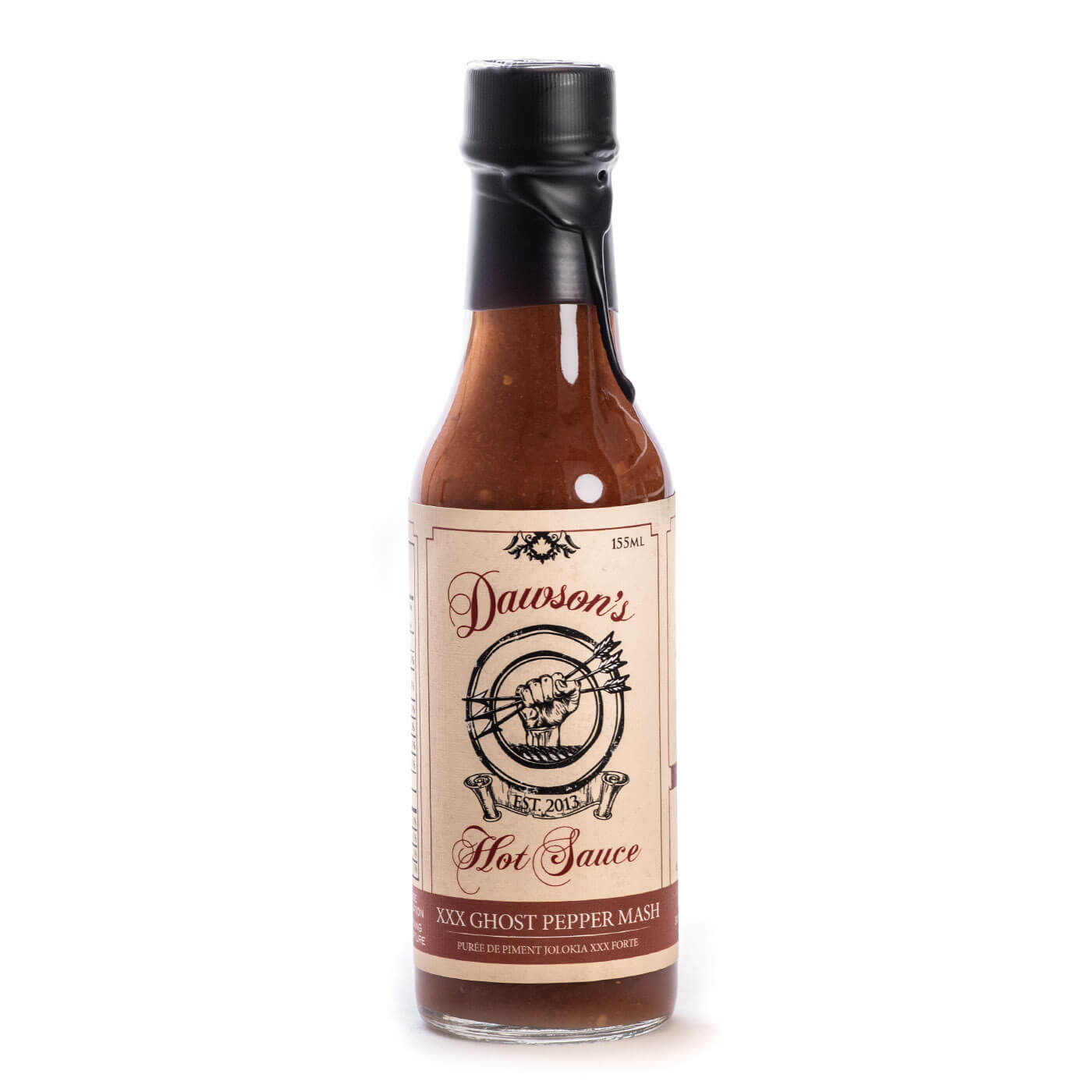 30 Πιπεριές Ghost Pepper ανά Μπουκάλι - Dawson's Ghost Pepper Mash