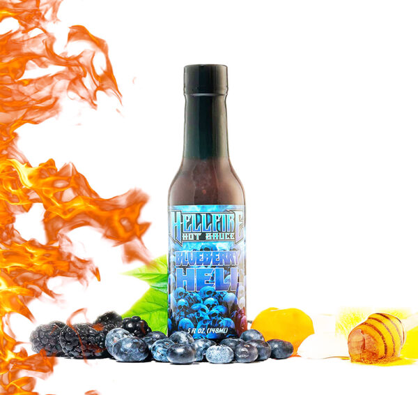 Hellfire Blueberry Hell - Μούρα, Βραβεία και Carolina Reaper - 148ml - Image 3