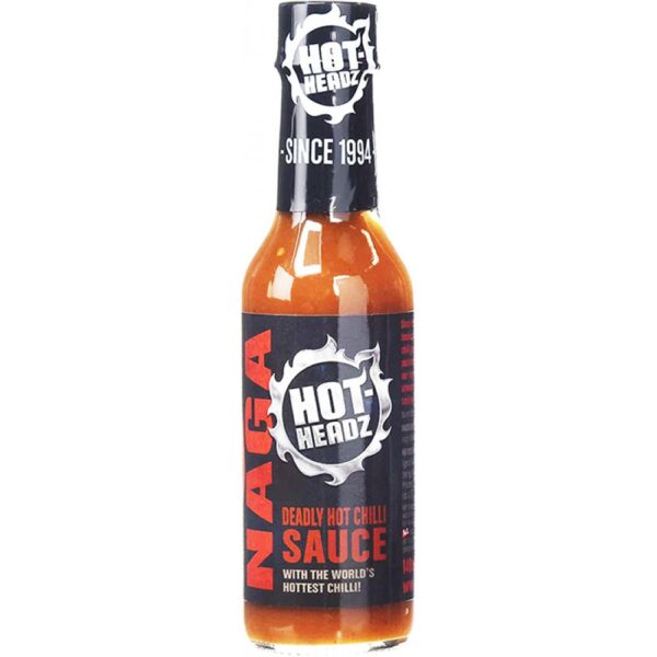 Σάλτσα Hot Headz Με Naga Bhut Jolokia Πιπεριά 147ml