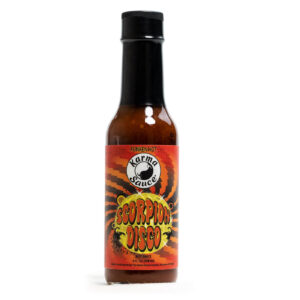 Καυτερή σάλτσα Scorpion Disco (Hot one's) - Trinidad Scorpion, Bhut Jolokia, 7 Pot, Habanero 148ml
