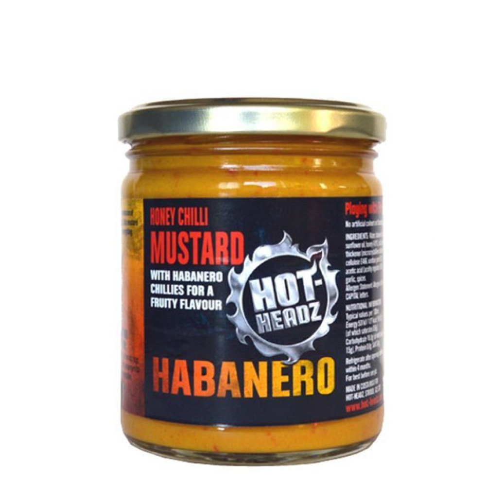 Μουστάρδα Καυτερή με Μέλι και Habanero πιπεριές 230ml