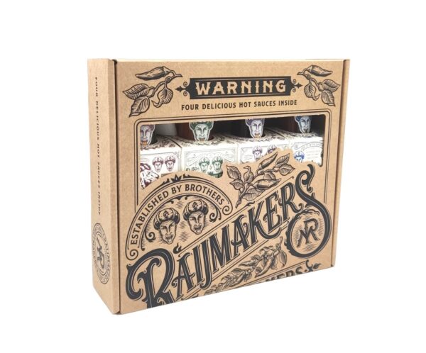 Raijmakers Heetmakers Giftpack 4 καυτερές σάλτσες