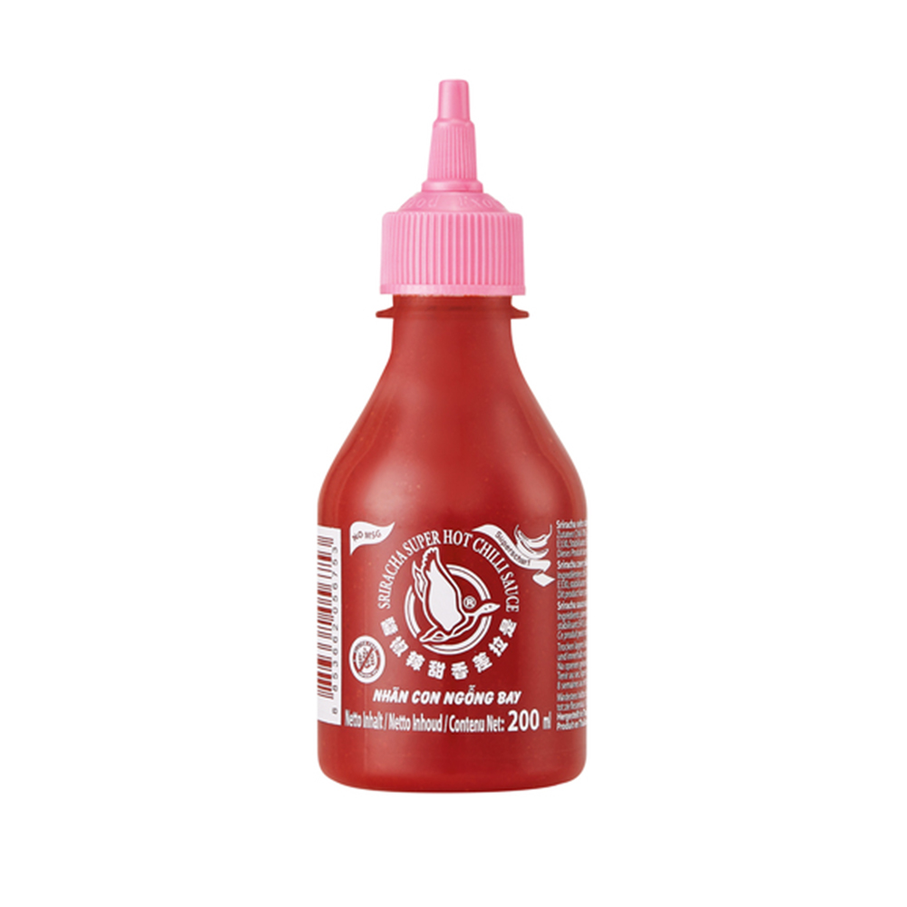 Sriracha Super Hot Χωρίς MSG - 200ml