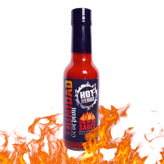 Καυτερή Σάλτσα Trinidad Scorpion HotHeadz 148ml - Image 2