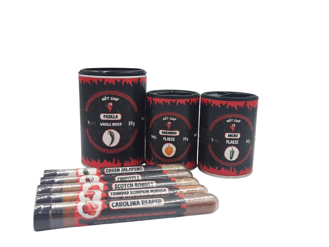 Ultimate Hot Pepper Challenge Pack – coffret de piments superhot