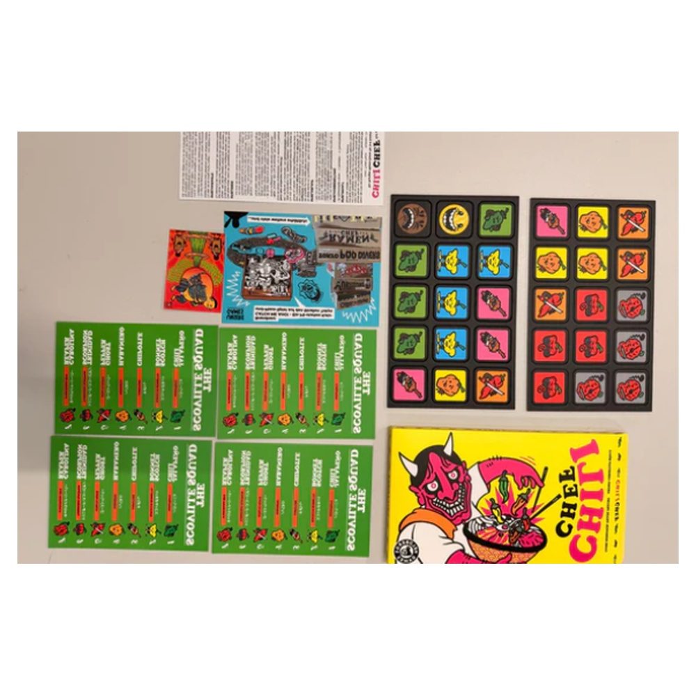 Πακέτο Καυτερών Σαλτσων Crazy Bastard "7 Hot Sauce Set + Chilli Memory Game" - Image 2