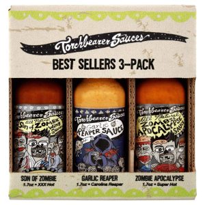 Torchbearer Best Sellers Mini 3 Pack – Hot Ones Σετ Καυτερών Σαλτσών