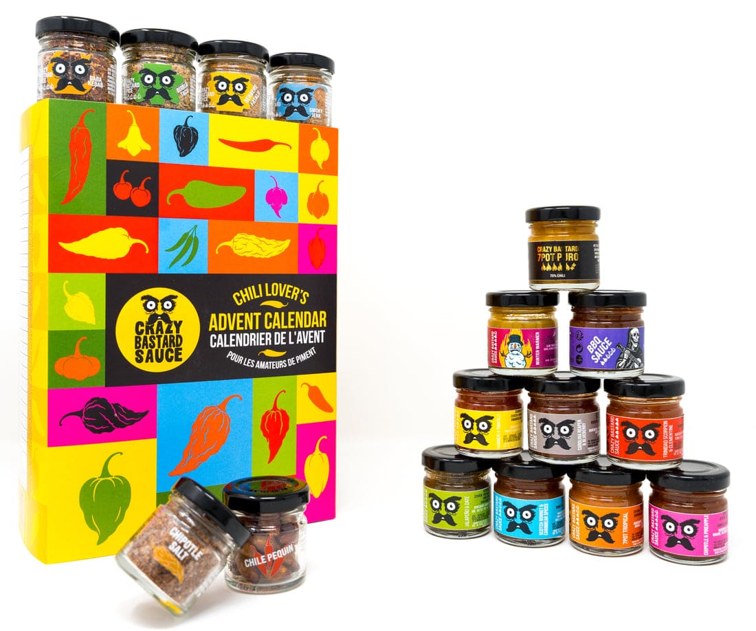 Crazy Bastard Chili Lover’s Advent Calendar με 24 καυτερές εκπλήξεις