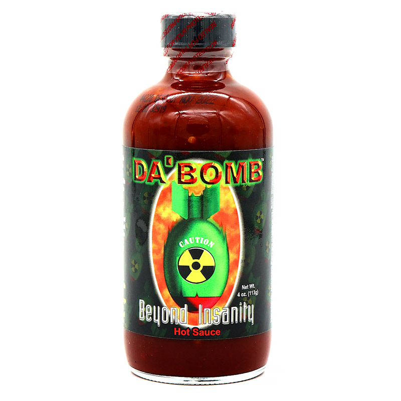 καυτερή σάλτσα da'bomb